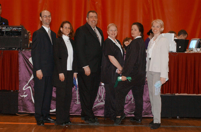 From L-R: Istvan Cserven, Judit Gasper, Douglas Banks, Christine Harvey, Jennifer McCalla, Wendy Davies